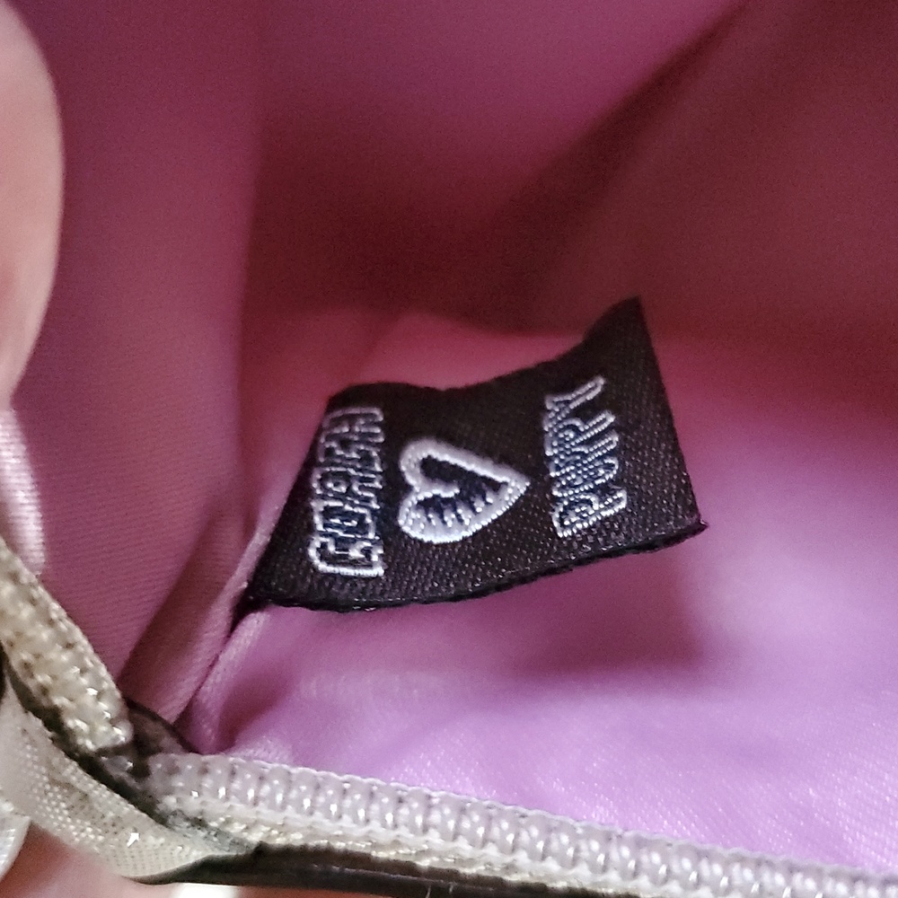 Coach Poppy Butterfly Appliqué Wristlet - Picture 6 of 17